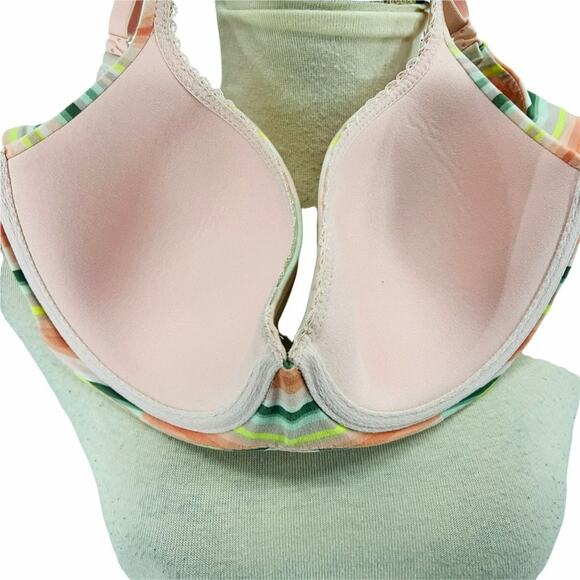 Victoria’s Secret Body by Victoria Lined Perfect Full Coverage Colorful Stripe - Picture 6 of 9